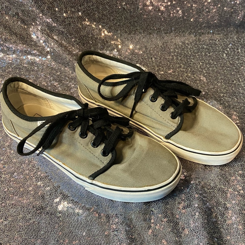 Gray Authentic Vans Sneakers
